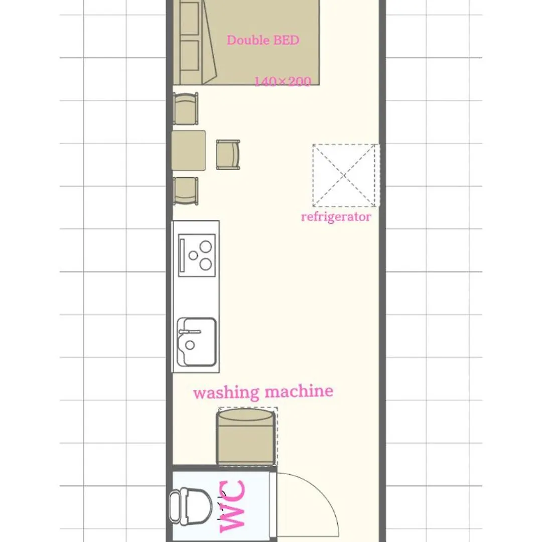 ハヌルinn Osaka Apartment